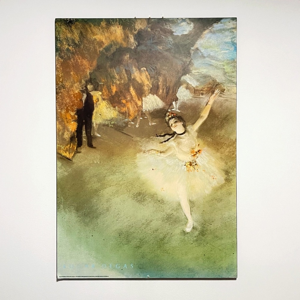 ✨ Edgar Degas The Star, Or Dancer On The Stage by Edgar Degas Wall Art